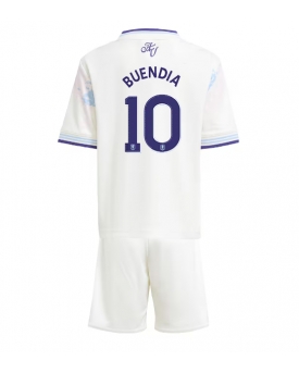 Aston Villa Emiliano Buendia #10 Maglia Gara Terza Repliche 2025-26 Bambino Maniche Corte